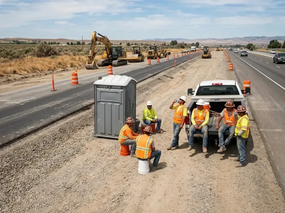 highway-road-construction-crew-007 — frequently asked questions, Porta Potty and Restroom Rentals in Columbia, MD